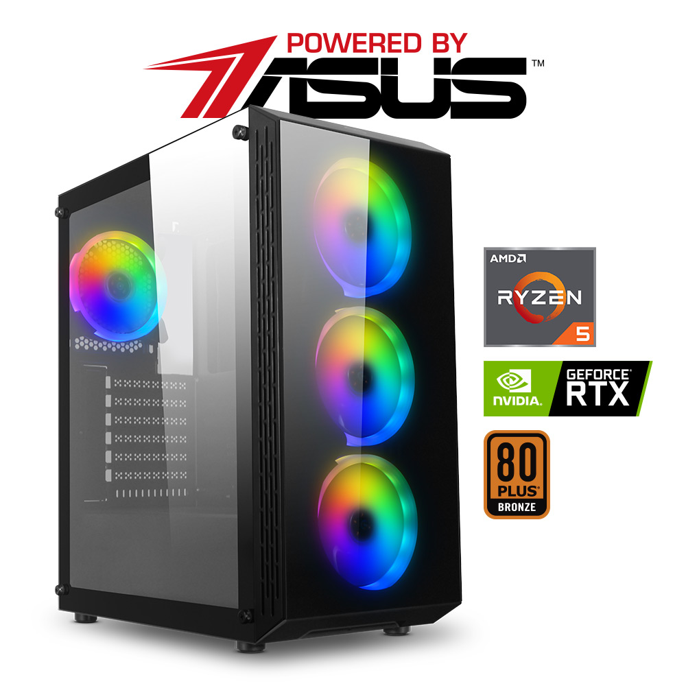 Computador Clickfiel REZI V3 by Asus | AMD 5500 | 500GB | 16GB | 4060 1